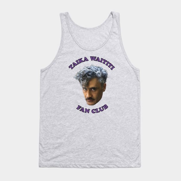 Taika Waititi Fan Club Tank Top by rebeccajs